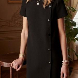 Sezane Carolle dress (black)